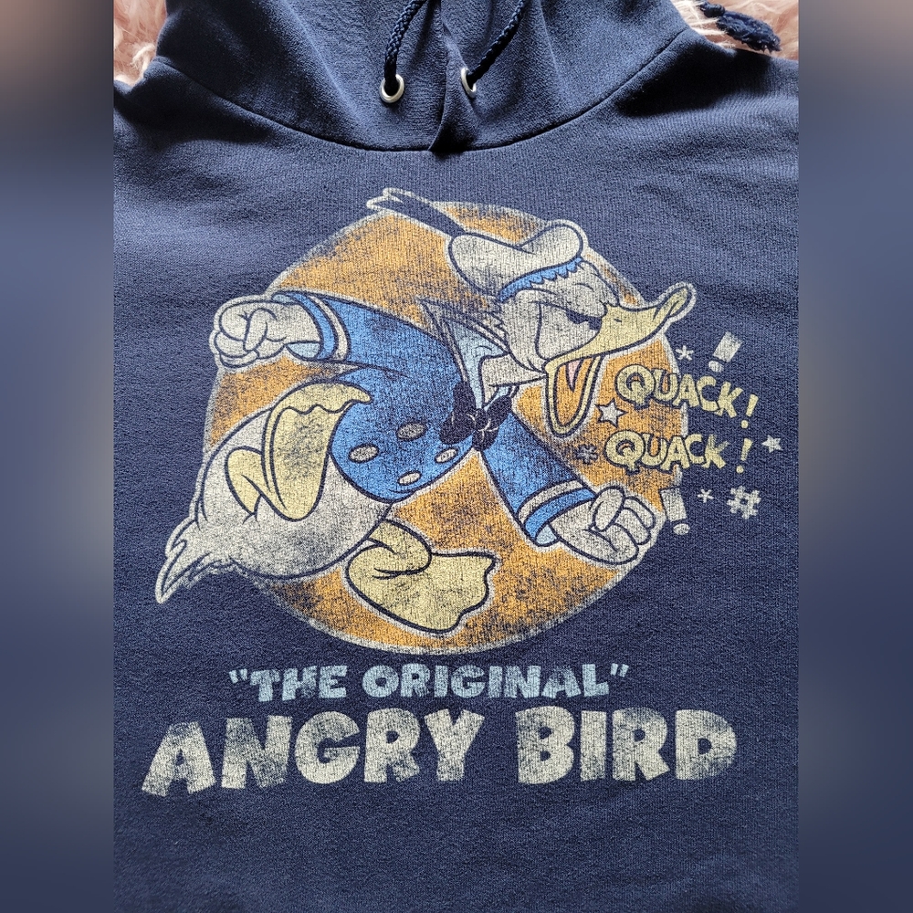 Disney Donald Duck Sweater Blue Medium